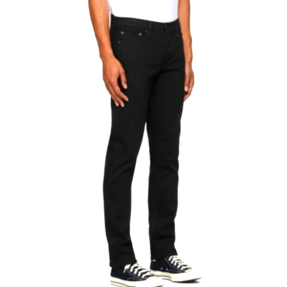 Levi"s 511 Black Denim Jeans Waterless Slim Fit Size 29W 30L